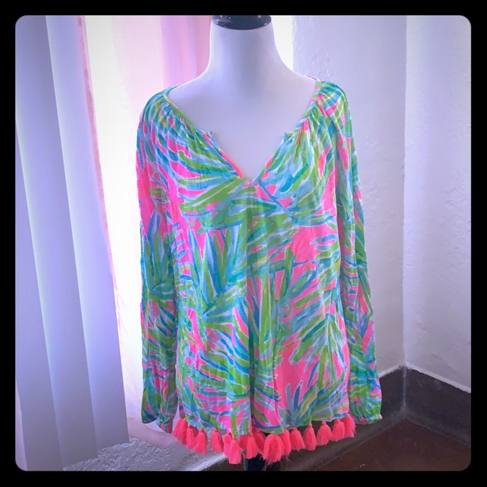 Lilly Pulitzer fun tunic/beach cover!